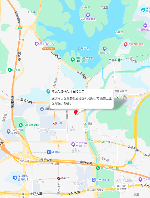 公司地址静态地图